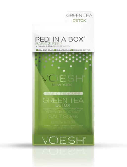 Voesh Pedi In A Box - Green Tea 3 Trins Fodpleje