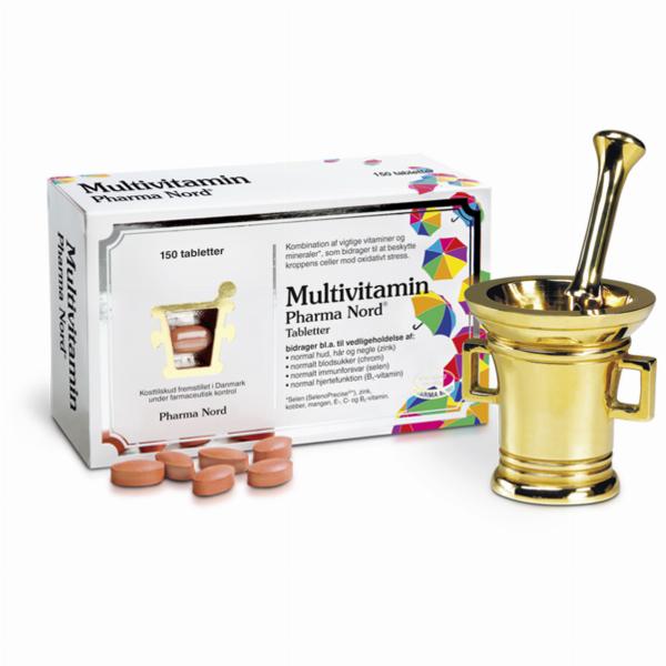 Pharma Nord Multivitamin Bull - 150 Tabl til Immunforsvaret