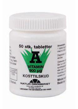 A-Vitamin Bull 50 Tabletter - Sundhedstilskud til Skønhed