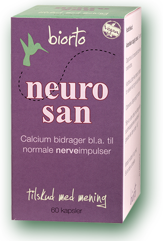 Biorto Neurosan Nerves 90 Kps - Naturlig nervehjælp