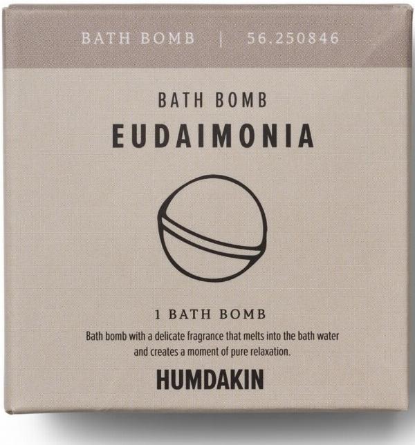 Humdakin Badebombe Pæon 125g - Forkæl dig selv!