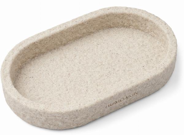 Humdakin Sandstone Oval Bakke til stilfuld organisering