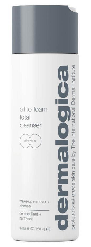 Dermalogica Oil To Foam Rens 250ml - Effektiv Makeupfjerner