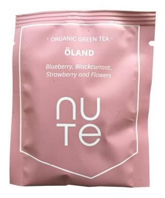 Nute Green Te Breve med Bær - 10 Stk Teposer
