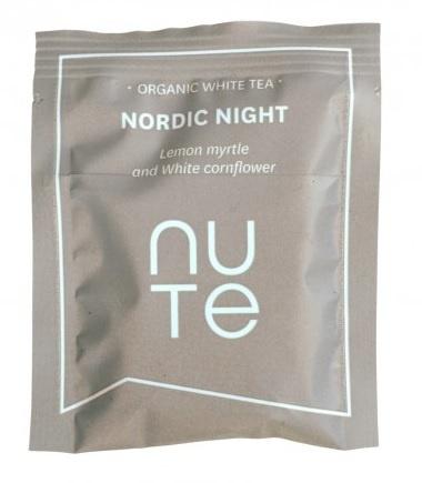 Nute Nordic Night Teabags - 10 Stk Hvid Te med Citrusaroma
