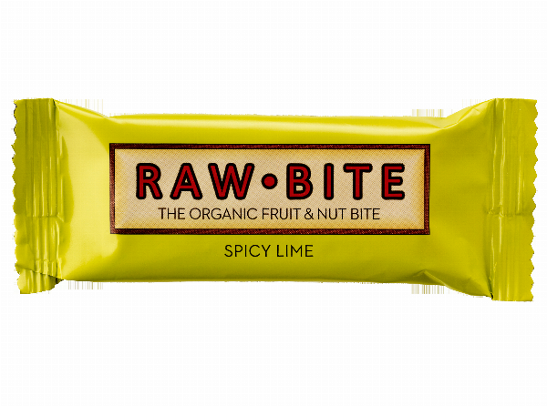 Økologisk Rawbite Lime Bar 50 g - Naturlig Snack!