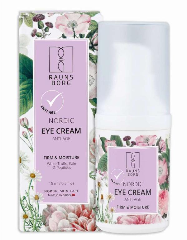 Raunsborg Nordic Anti Age Øjencreme 15ml - Fugt og Opstramning