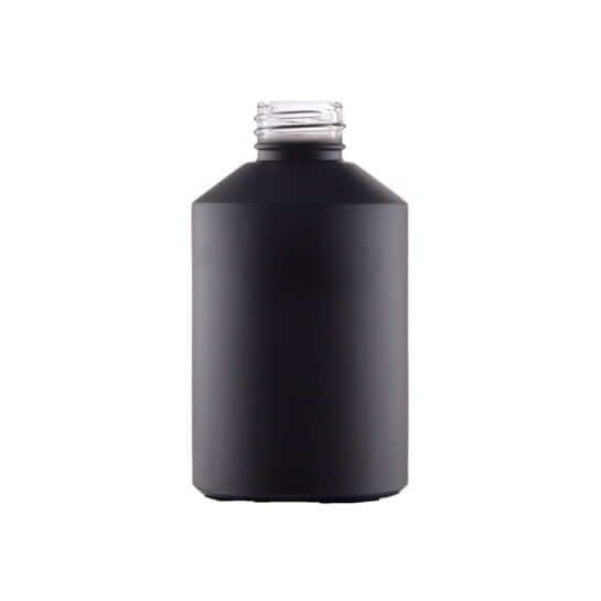 200 Ml Sort Glasflaske - Perfekt til dine skønhedsprodukter