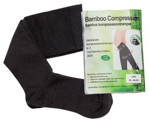 Bamboo Pro Kompressionsstrømper i Bambus - Støtte og Komfort