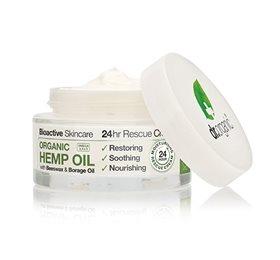 Dr Organic 24 Timers Redningscreme med Hampolie 50ml