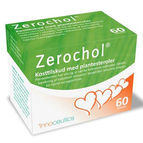 Biovita Zerochol - Kosttilskud med Plantesteroler 60 Tabl.