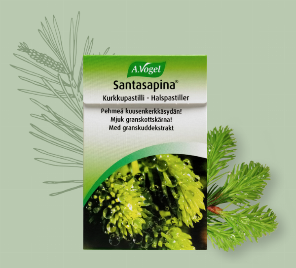 A. Vogel Santasapina Halspastiller 30g - Frisk smag!