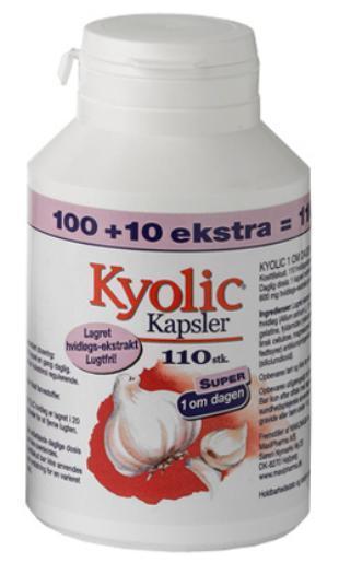 Kyolic Kapsler 110 - Naturligt kosttilskud til sundhed