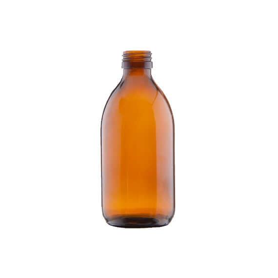 Brun 300 ml Glasflaske - Perfekt til dine skønhedsprodukter!