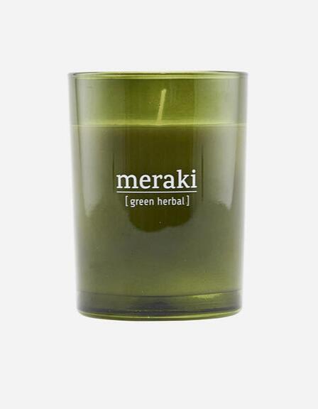 Meraki Duftlys Green Herbal - Skab Stemning i Dit Hjem