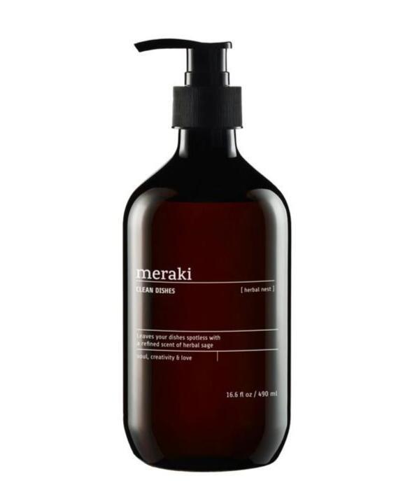 Meraki Opvaskemiddel Herbal Nest 490ml - Svanemærket kvalitet