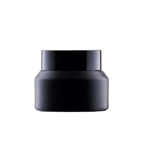 30 Ml Sort Glas Bøtte til Creme med Tæt Låg - Hedenhus.dk