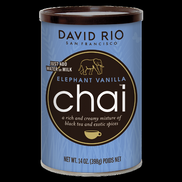 David Rio Elephant Vanilla Chai - 398g Teoplevelse
