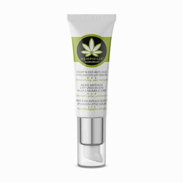 Hemphilia Økologisk Anti Age Ansigts- og Øjenserum 20ml