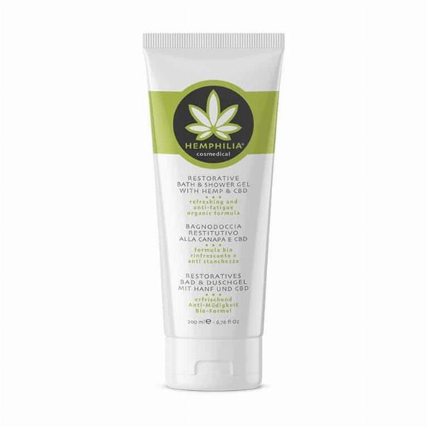 Økologisk Bade- og Brusegel med Hamp & CBD - 200ml