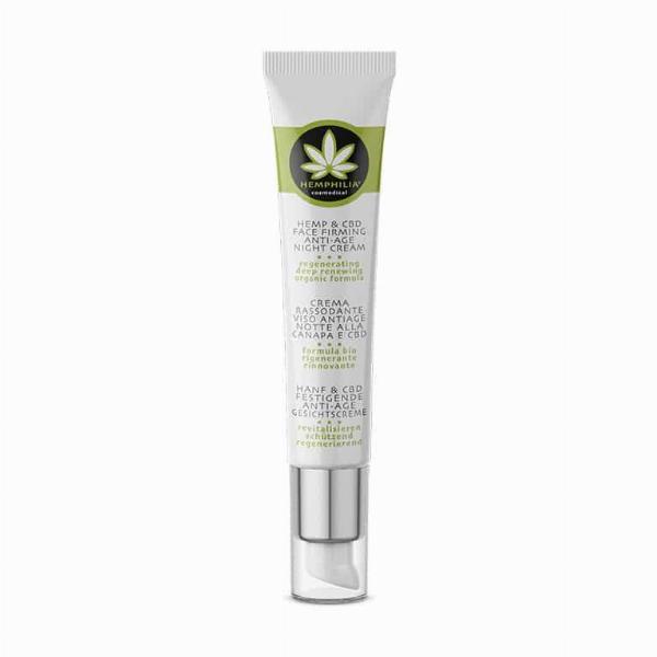 Hemphilia Økologisk Anti Age Natcreme 45ml - Skønhedstilbud