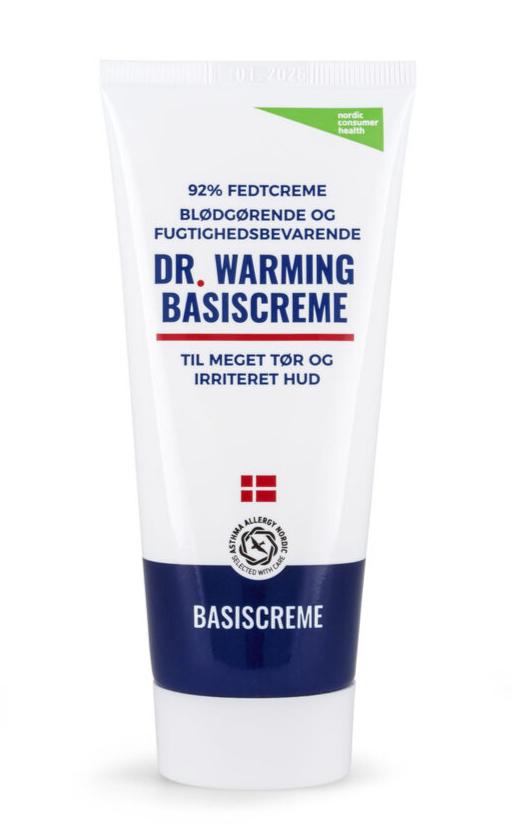Dr. Warming Basiscreme 100ml - Beroligende og fugtgivende
