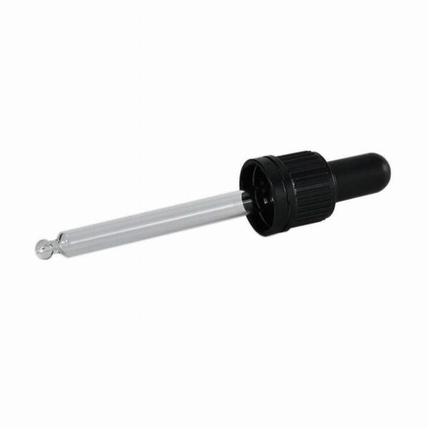 Sort Låg med Pipette og Silikonepumpe - Hedenhus.dk
