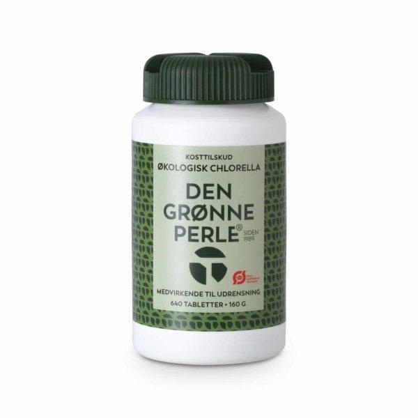 Chlorella - Den Grønne Perle 640 Tabletter til Sundhed