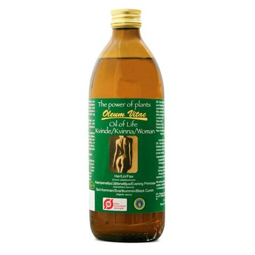 Livets Olie Kvinde 500 Ml - Sundhed og Velvære