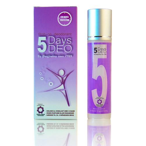 5 Dages Deodorant til Kvinder - Effektiv Svedbeskyttelse