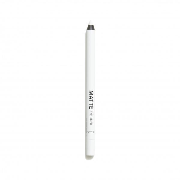 Gosh Matte Eye Liner i Dover White - Få et dramatisk look!