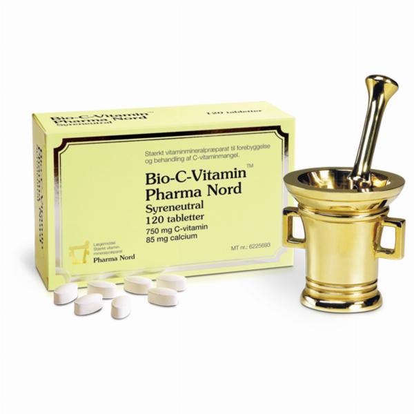 Pharma Nord Bio C Vitamin Bull - 120 Tabletter til Sundhed