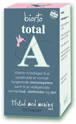 Biorto Total A Skin Vision Bull - 160 Kapsler til Sundhed