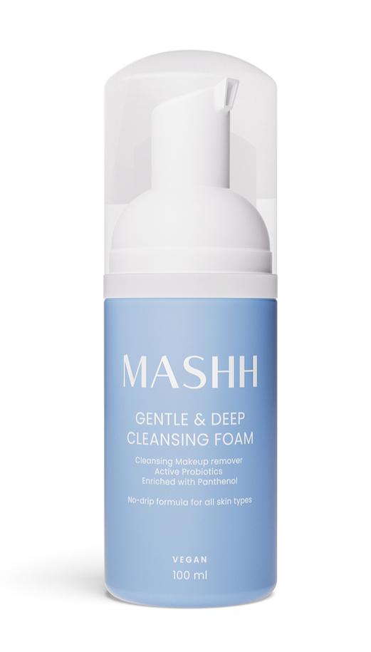 Mashh Mild Dybrensende Skum 100ml - Effektiv Makeupfjerner