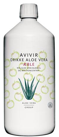 Avivir Aloe Vera Drik med Æble - 1 L til Sundhed
