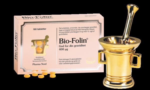Pharma Nord Bio Folin 400 Mcg - 180 Tabl. Sundhedsboost!