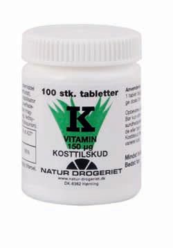 Nd K1 Vitamin 150 µg - Sundhed & K-vitamintilskud