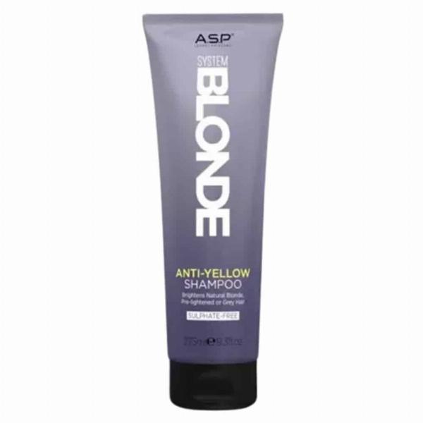 A.S.P. System Blonde Anti Yellow Shampoo 275ml - Fjern Gule Toner