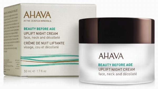 Ahava Uplift Natcreme 50ml - Genopretter din hud om natten