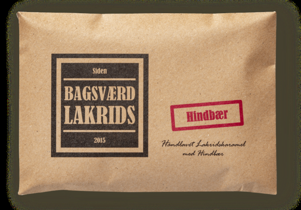 Bagsværd Lakrids Hindbær 160g - Smagfuld Delikatesse