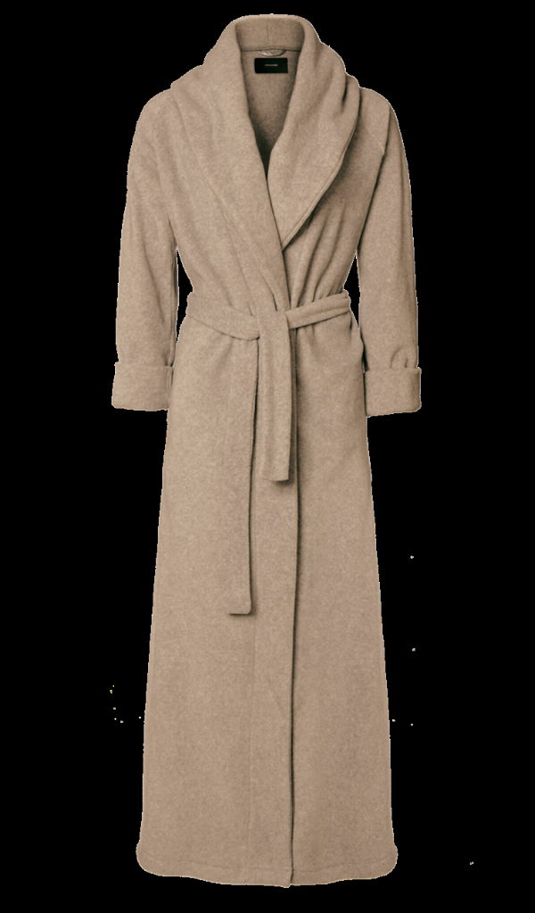 Karmameju Fleece Badekåbe i Beige - Vinterens Must-Have
