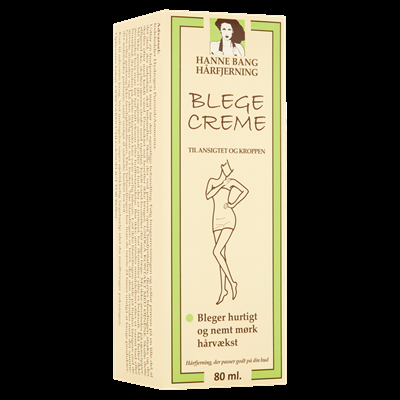 Hanne Bang Blegecreme 80ml - Effektiv hårblegning