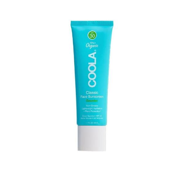 Coola Ansigtssolcreme SPF 30 med Agurk - 50ml