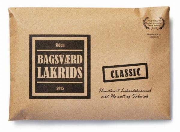 Bagsværd Lakrids Classic 160g - Håndlavet Kvalitet