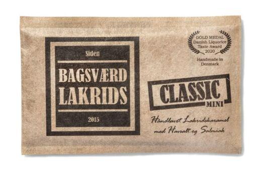 Bagsværd Lakrids Classic Mini 40g - Håndlavet Kvalitet