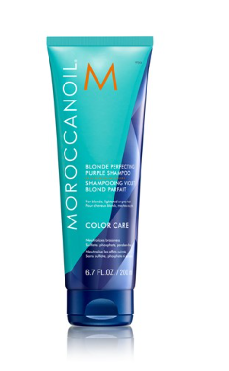 Moroccanoil Lilla Shampoo 200ml - Bekæmp Gulligt Skær