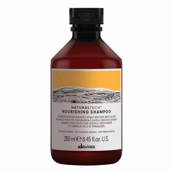 Davines Naturaltech Nourishing Shampoo 250ml - Styrker Tørt Hår