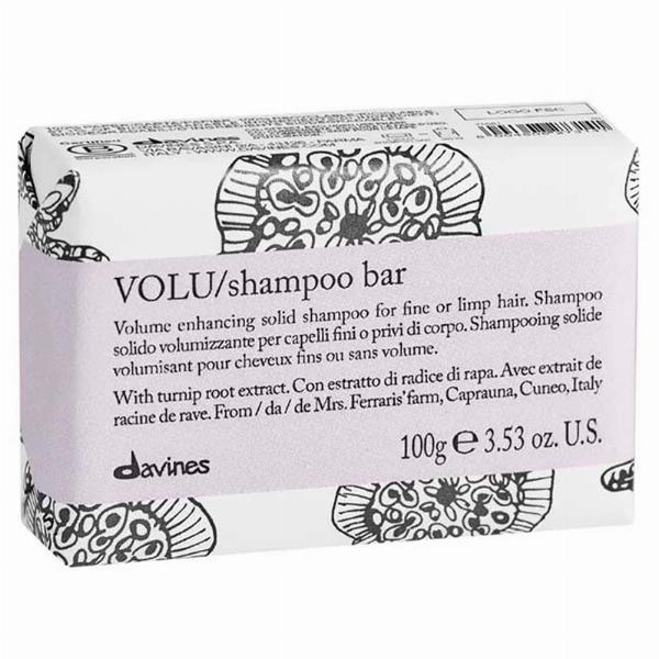 Davines Volu Shampoo Bar 100g - Bæredygtig Hårpleje