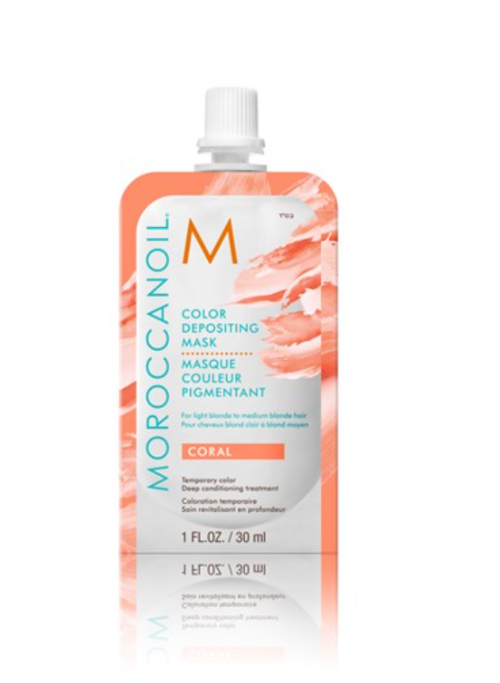 Moroccanoil Korallfarve Mask 30ml - Hårpleje Tilbud