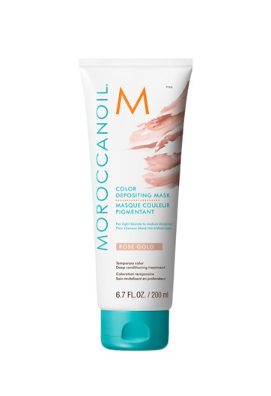Moroccanoil Rose Gold Farve Maske 200ml - Hårpleje tilbud
